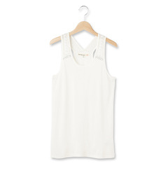 【シューラルー/SHOO・LA・RUE】 肩エスニックビジュータンクトップ [3000円(税込)以上で送料無料]