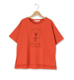 【シューラルー/SHOO・LA・RUE】 アニマルプリントカットソー [3000円(税込)以上で送料無料]