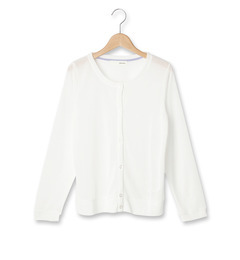 【シューラルー/SHOO・LA・RUE】 クルーネックカーディガン [3000円(税込)以上で送料無料]