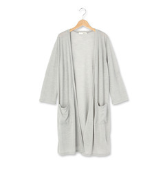 【シューラルー/SHOO・LA・RUE】 ノーボタンロングカーディガン [3000円(税込)以上で送料無料]