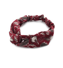 【シューラルー/SHOO・LA・RUE】 フェザー柄ターバン [3000円(税込)以上で送料無料]