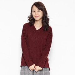 【シューラルー/SHOO・LA・RUE】 重ねVタックプルオーバー [3000円(税込)以上で送料無料]