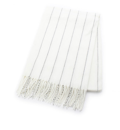 【シューラルー/SHOO・LA・RUE】 シンプルストライプストール [3000円(税込)以上で送料無料]