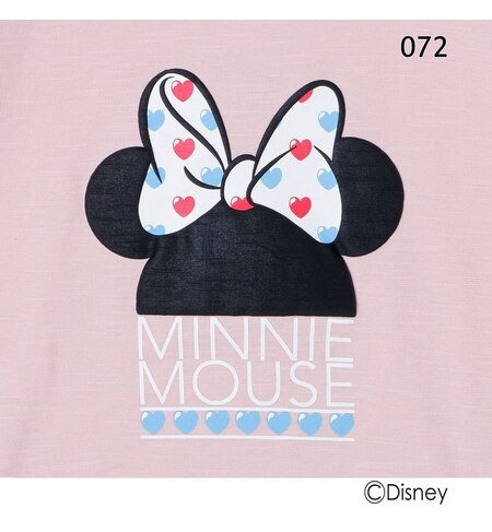 Disney ディズニー ミニーマウス デザイン スリットtシャツ トップス シューラルー Shoo La Rue の通販 アイルミネ
