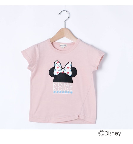 Disney ディズニー ミニーマウス デザイン スリットtシャツ トップス シューラルー Shoo La Rue の通販 アイルミネ