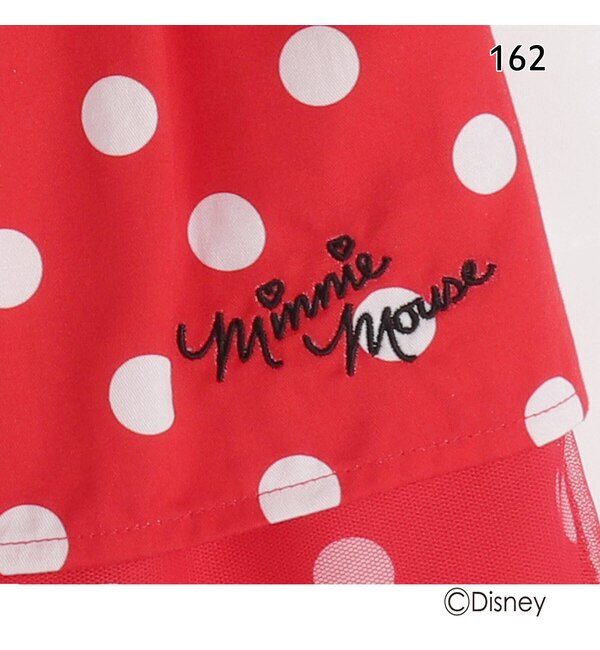 Disney ディズニー ミニーマウス デザイン ドットスカート Shoo La Rue シューラルー の通販 アイルミネ