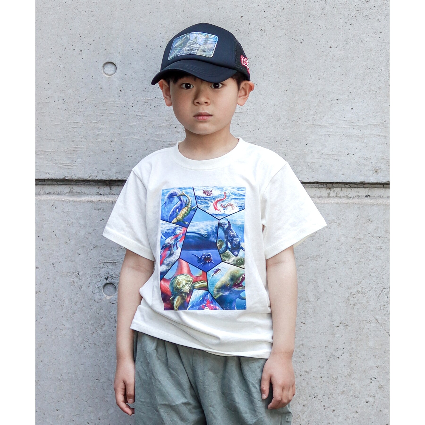 最強王図鑑×SHOO・LA・RUE】8分割プリントTシャツ|SHOO・LA・RUE