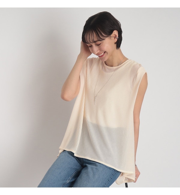 2点セット】レディライクなシアートップス＋タンクトップ|SHOO・LA・RUE(シューラルー)の通販｜アイルミネ