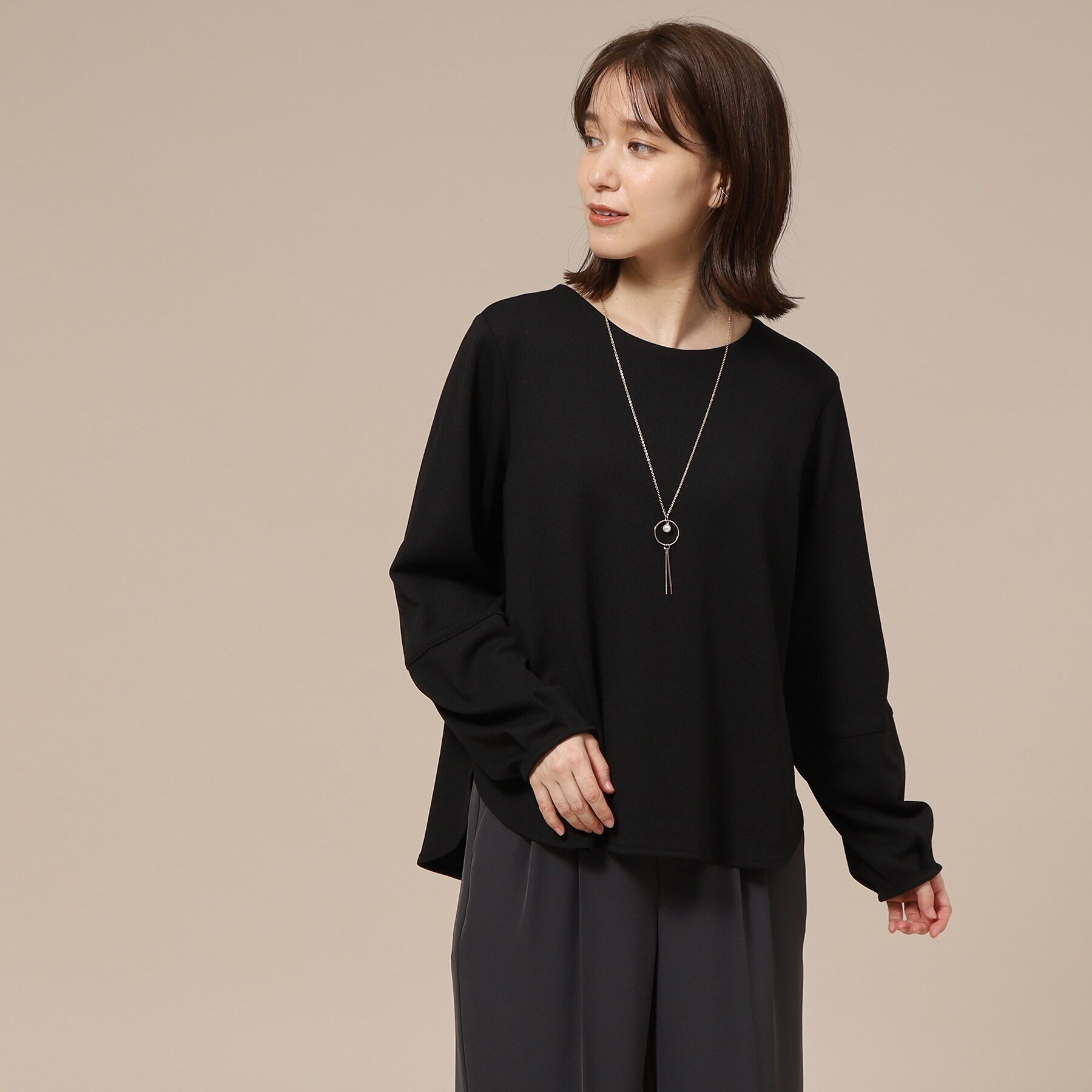 アクセ付き】お袖切り替え トップス|SHOO・LA・RUE(シューラルー)の