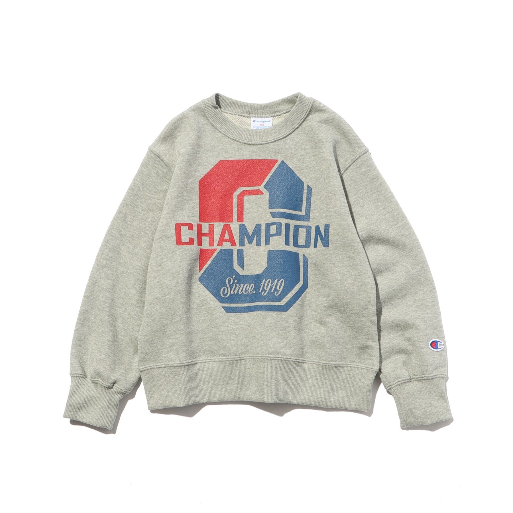 激かわ】シェパード犬 プリント スウェット champion-