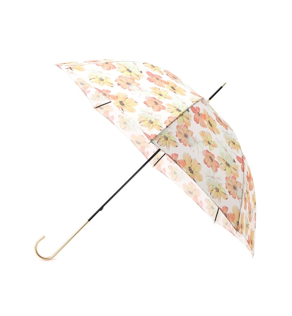 ファッションメンズなら|【シューラルー/SHOO・LA・RUE】 【長傘/晴雨兼用/because】シアーフローラアンブレラ