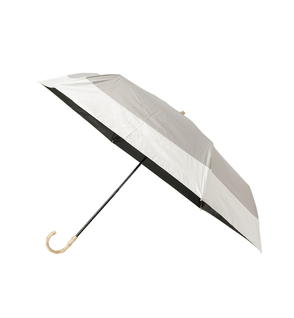 人気ファッションメンズ|【シューラルー/SHOO・LA・RUE】 【折りたたみ傘/晴雨兼用/because】バンブーバイカラー