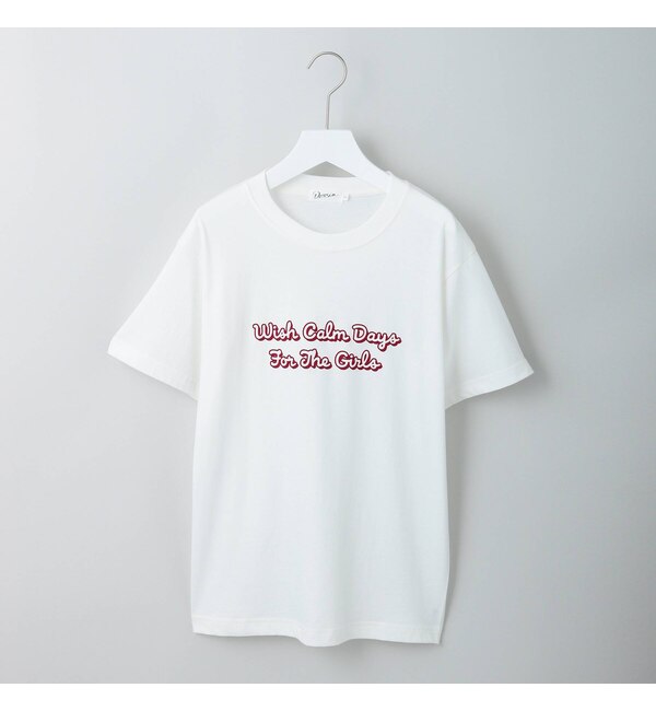 ＜アイルミネ＞【デッサン/Dessin】 【WORLD for the World】ロゴTシャツ