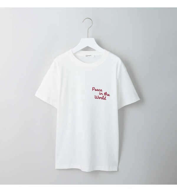 ＜アイルミネ＞【デッサン/Dessin】 【WORLD for the World】ワンポイントロゴTシャツ