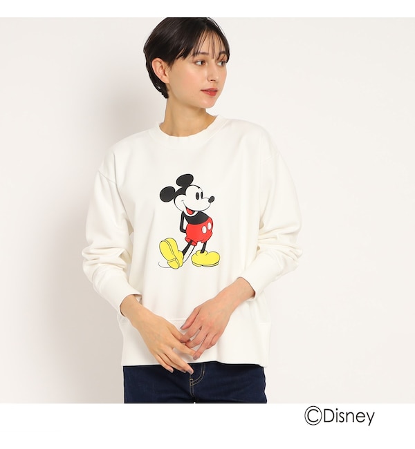 Disney】ミッキーマウス/スウェット（UNISEX）|Dessin(デッサン)の通販｜アイルミネ