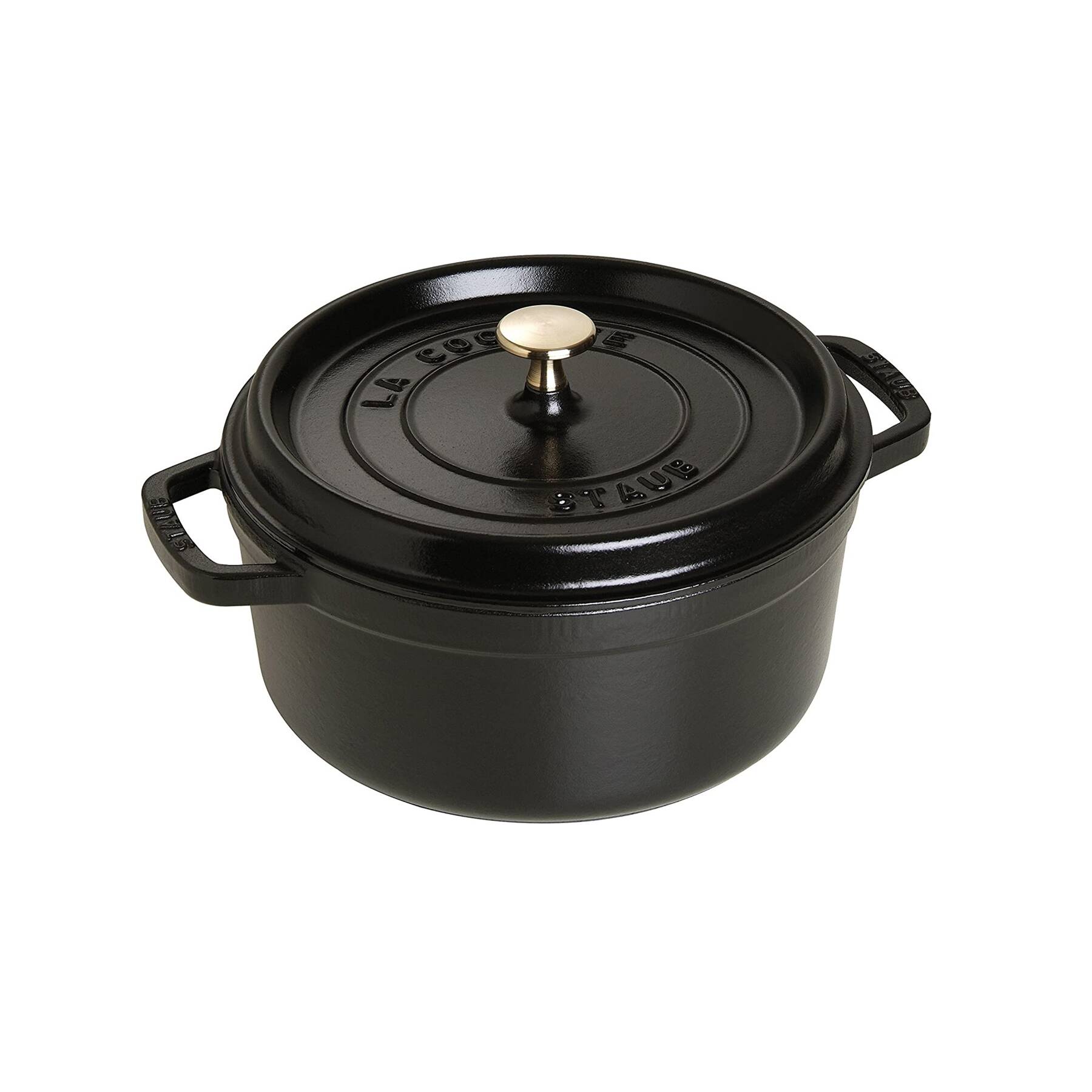 STAUB (ストウブ) ココットラウンド 20cm ブラック|212 KITCHEN STORE