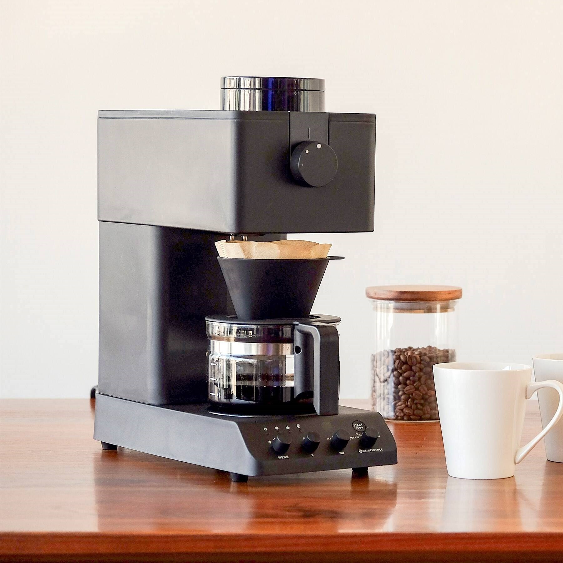 全自動コーヒーメーカー 3カップ CM-D457B コーヒードリップ 