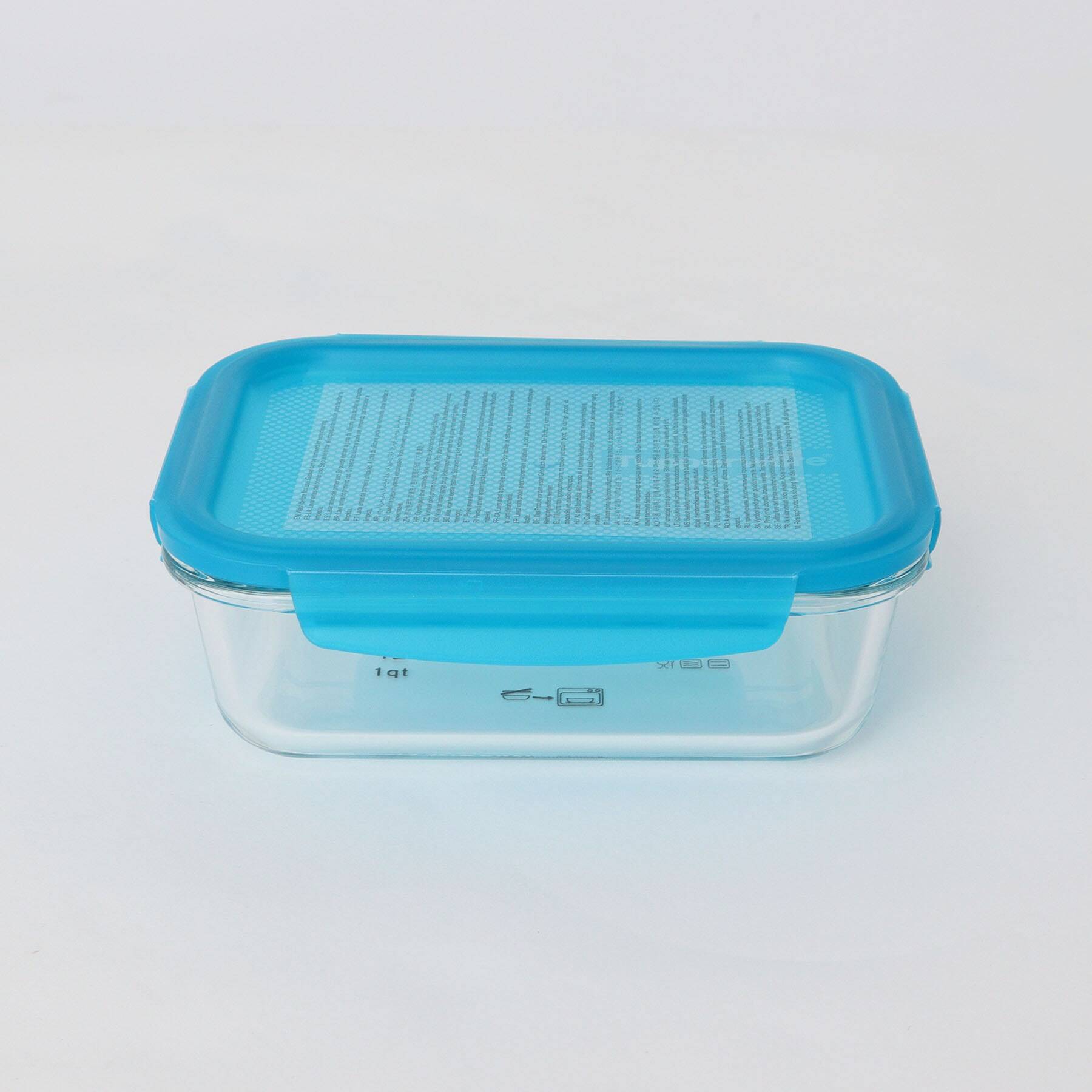 プレミアグラス コンテナー 1L BL ＜Tupperware タッパーウェア＞|212