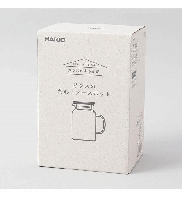 72%OFF!】 ハリオ HARIO ガラスのたれ ソースポット
