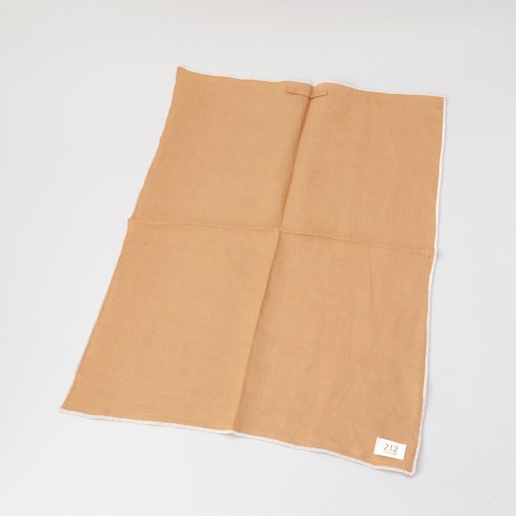 Thin Linen キッチンクロス L BR ＜212Kオリジナル＞|212 KITCHEN