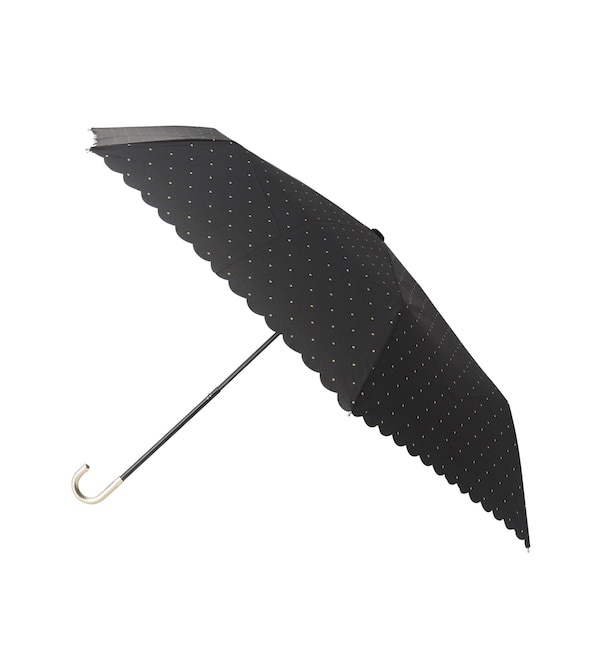 ファッションメンズなら|【エスペランサ/ESPERANZA】 ドットグリッターヒートカット ミニ 折りたたみ傘