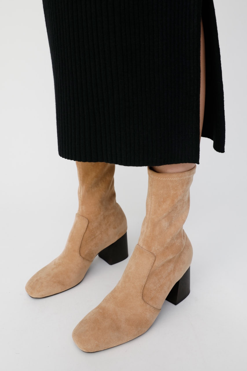 faux suede boots