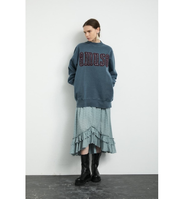 Amuse Embroidery Mini ワンピース Moussy マウジー の通販 アイルミネ