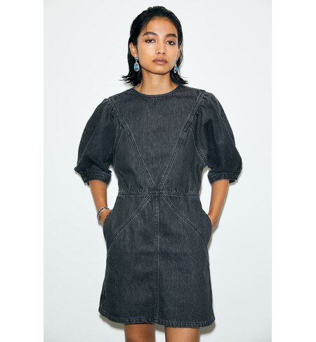 Dolman Sleeve Denim ミニワンピース Moussy マウジー の通販 アイルミネ