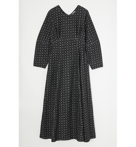 Monogram Cocoon Sleeve ワンピース Moussy マウジー の通販 アイルミネ