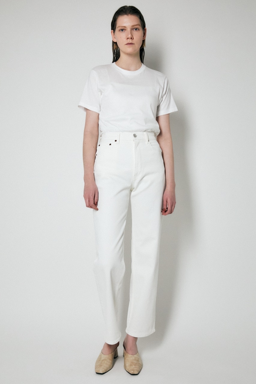 PLAIN JEANS COLOR STRAIGHT|MOUSSY(マウジー)の通販｜アイルミネ