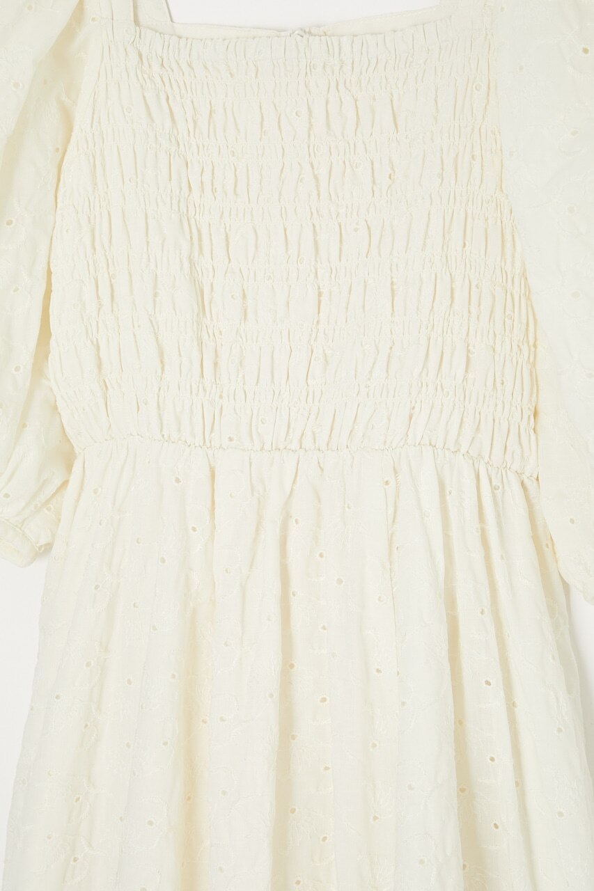 EYELET FLARE ドレス|MOUSSY(マウジー)の通販｜アイルミネ