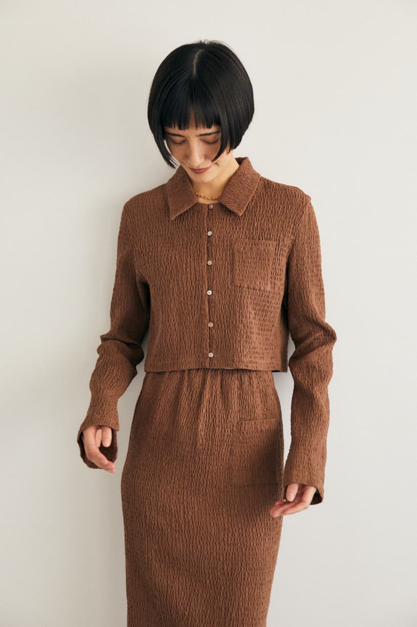 SHIRRING SHORT シャツ|MOUSSY(マウジー)の通販｜アイルミネ