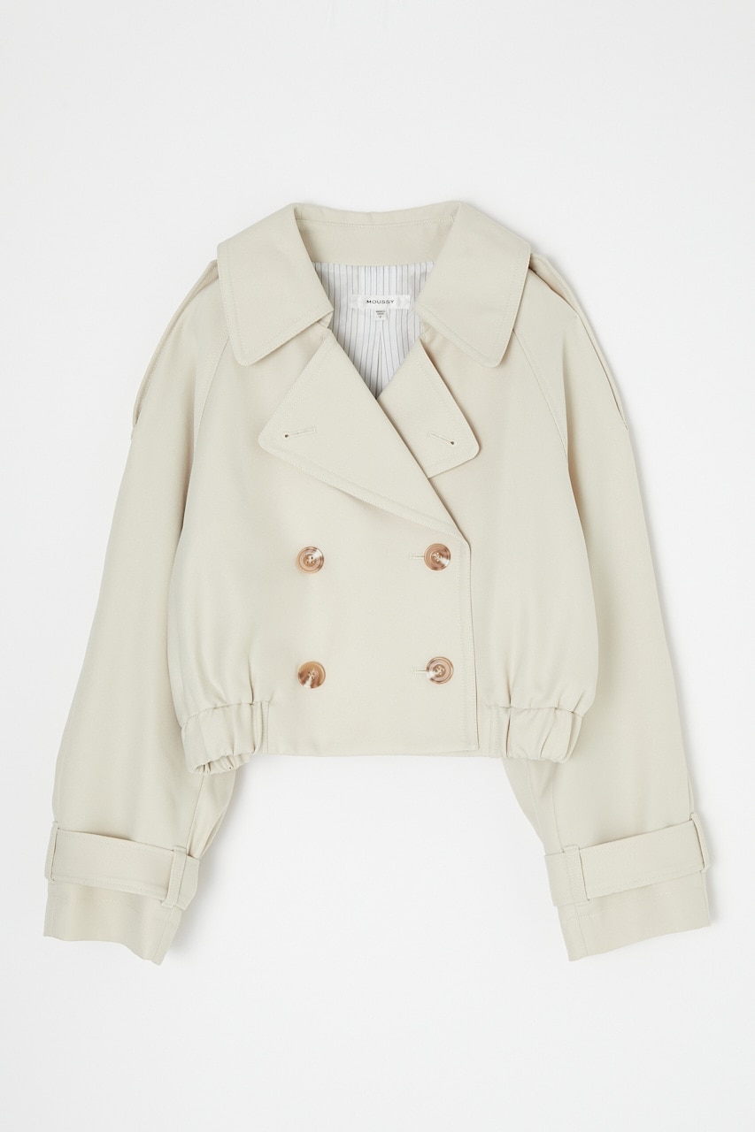 cotton short trench mango