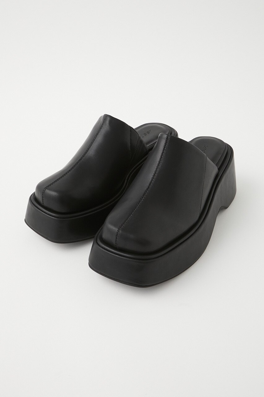 F/LEATHER CLOG ミュール