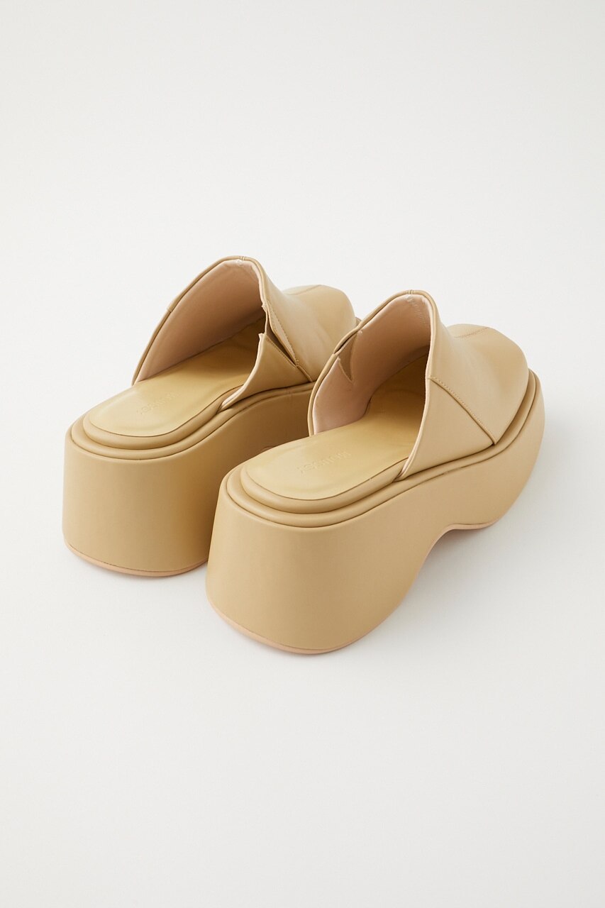 F/LEATHER CLOG ミュール|MOUSSY(マウジー)の通販｜アイルミネ