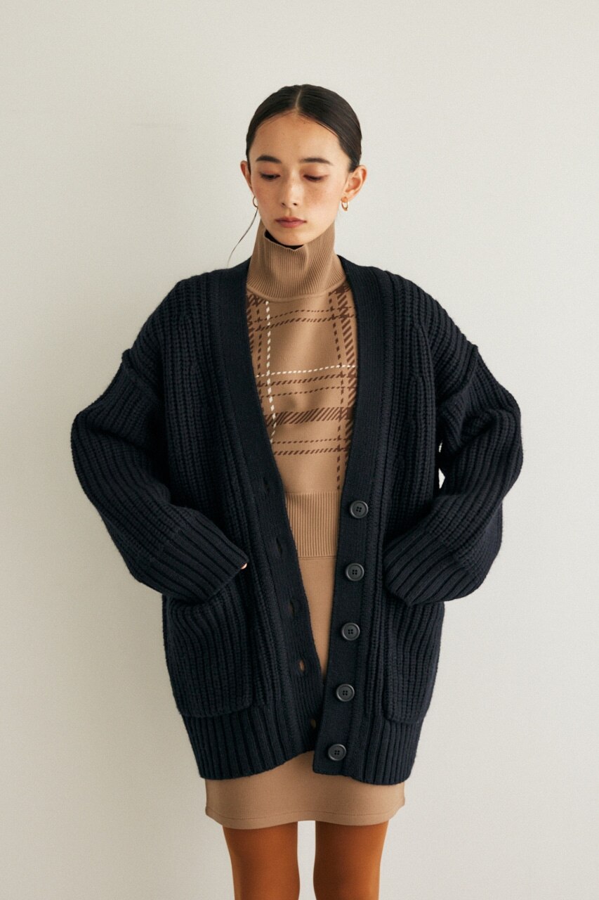 LOOSE KNIT カーディガン|MOUSSY(マウジー)の通販｜アイルミネ