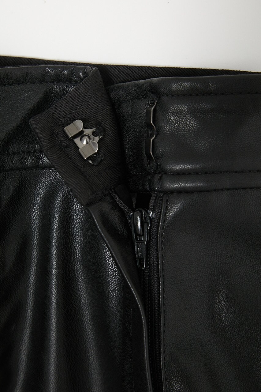 F/LEATHER PENCIL スカート