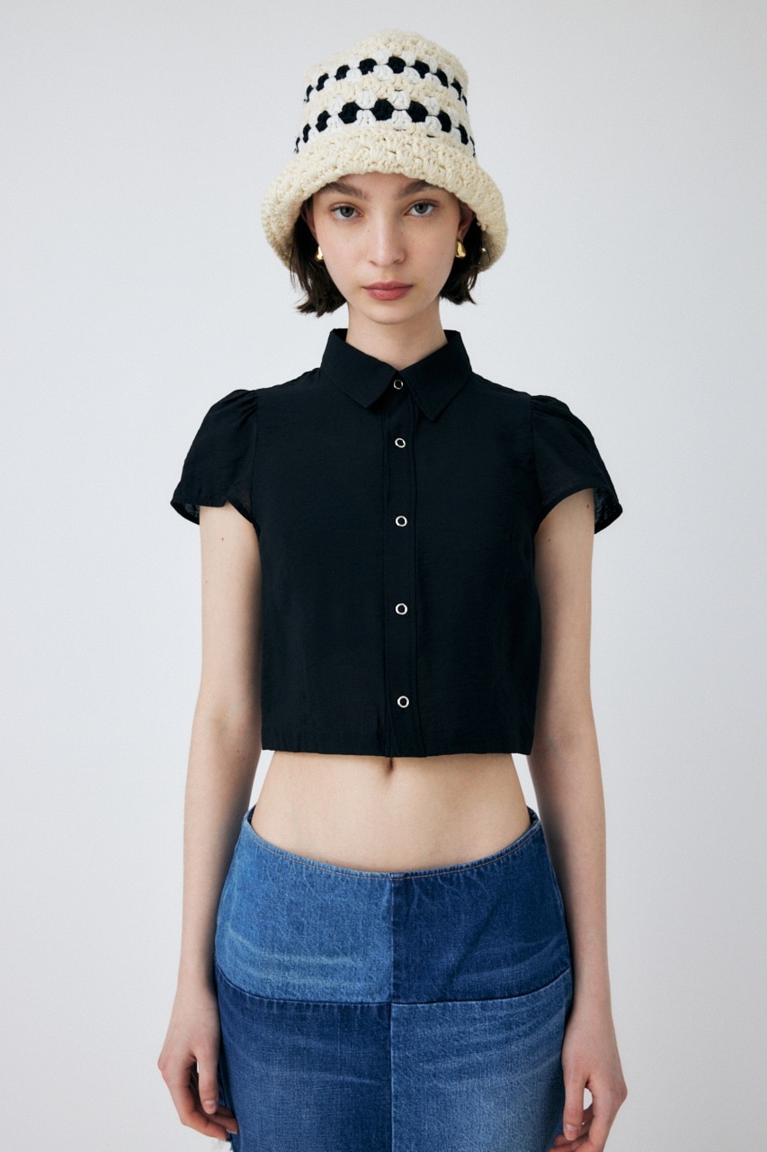 SHEER SHORT SLEEVE シャツ