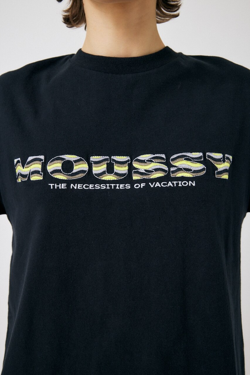 WAVE PATTERN MOUSSY Tシャツ|MOUSSY(マウジー)の通販｜アイルミネ