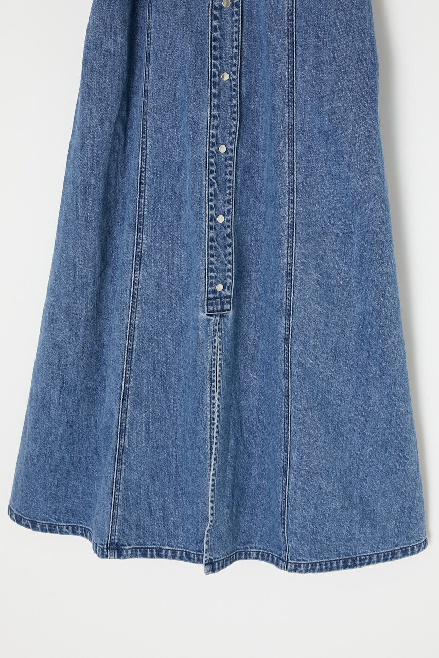 PUFF SLEEVE DENIM ドレス|MOUSSY(マウジー)の通販｜アイルミネ