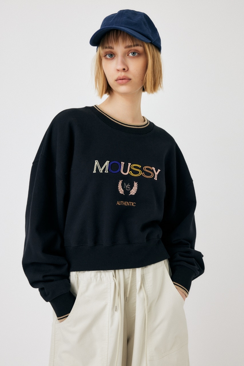 moussy マウジー ロゴ スウェット トレーナー - トップス