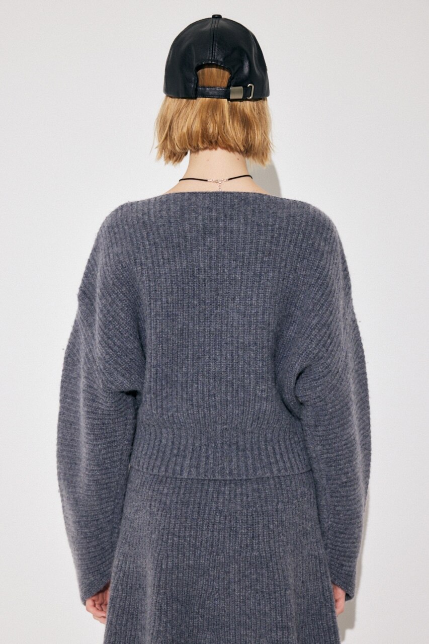 WOOLBANANA SLEEVE WOOL ニット|MOUSSY(マウジー)の通販｜アイルミネ