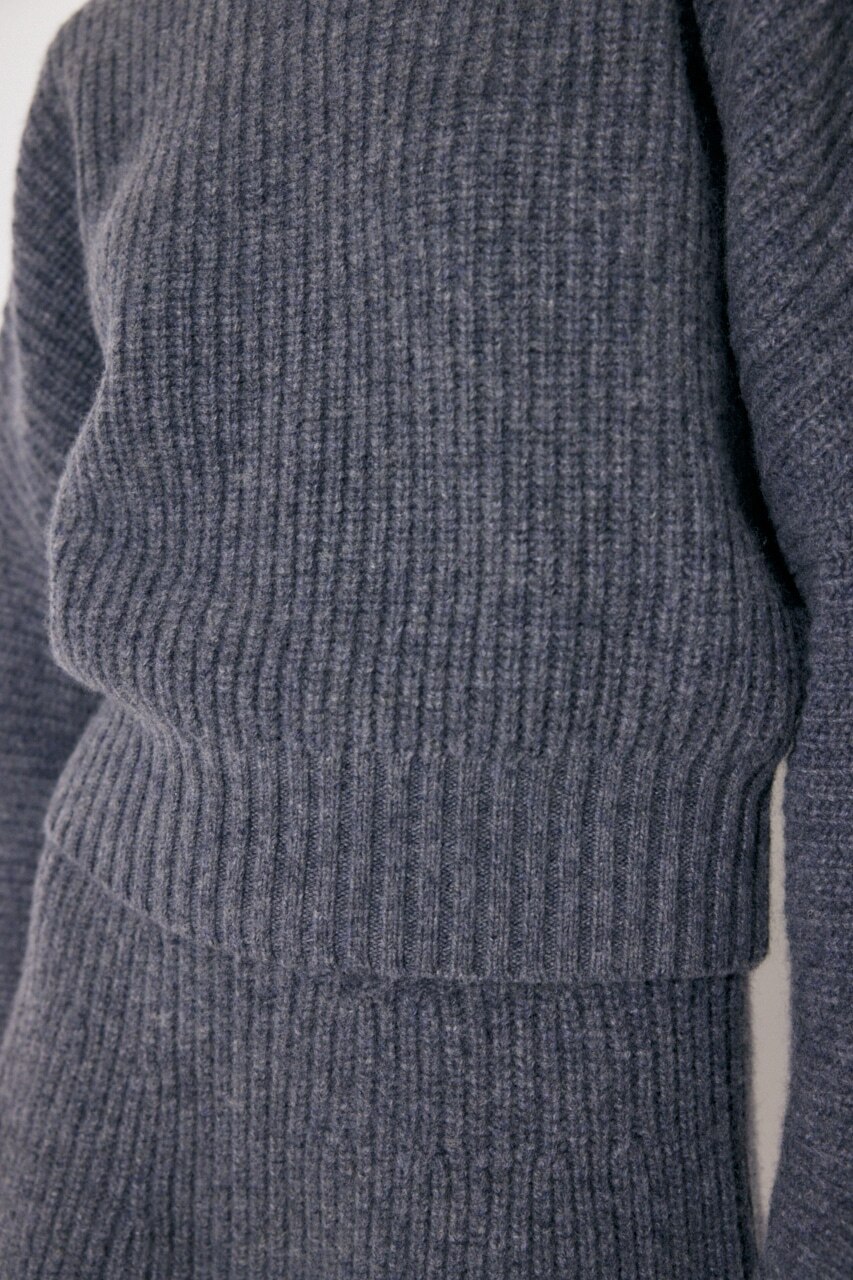 WOOLBANANA SLEEVE WOOL ニット|MOUSSY(マウジー)の通販｜アイルミネ