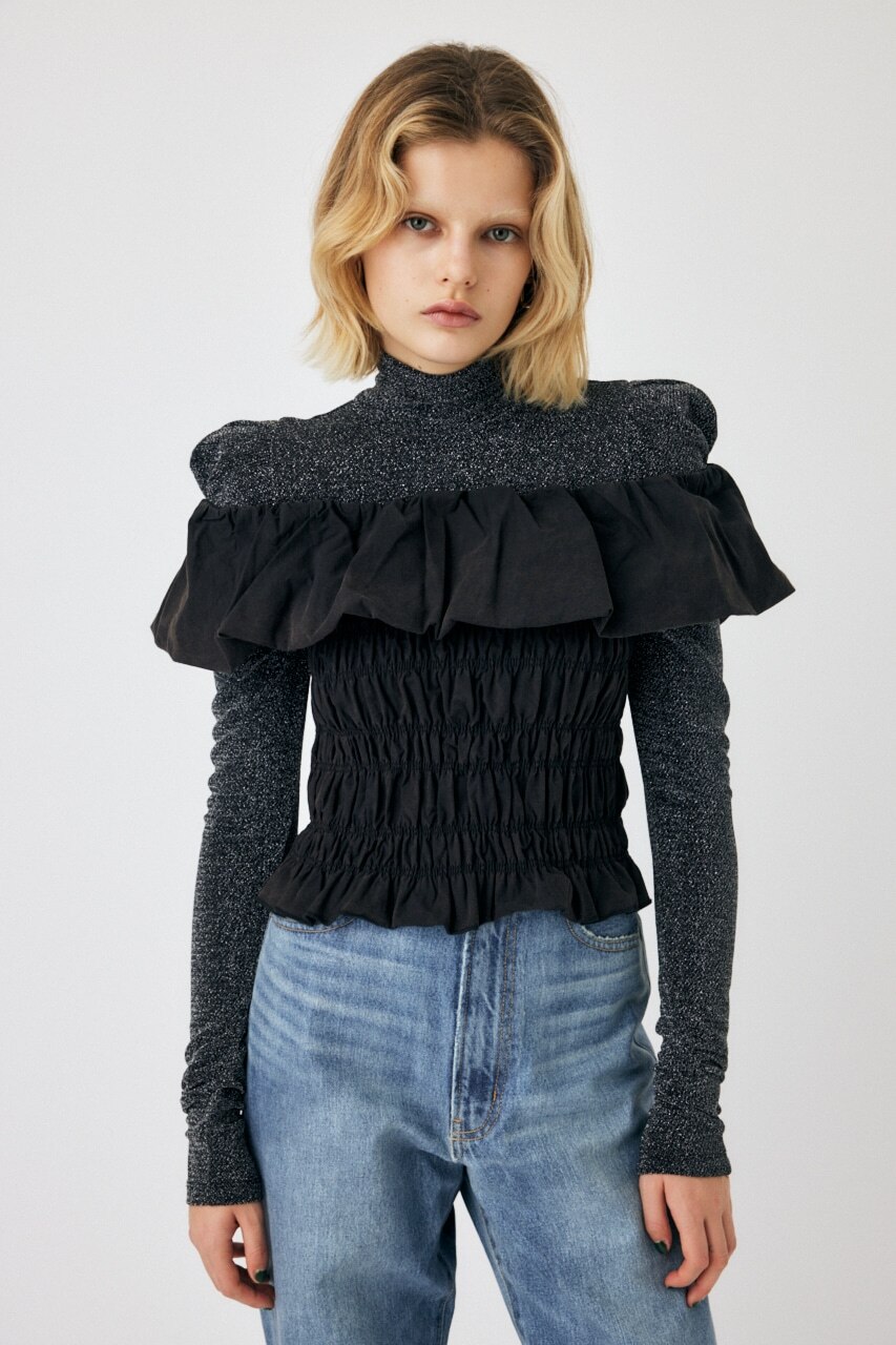 BALLOON FRILL GATHER ビスチェ|MOUSSY(マウジー)の通販｜アイルミネ