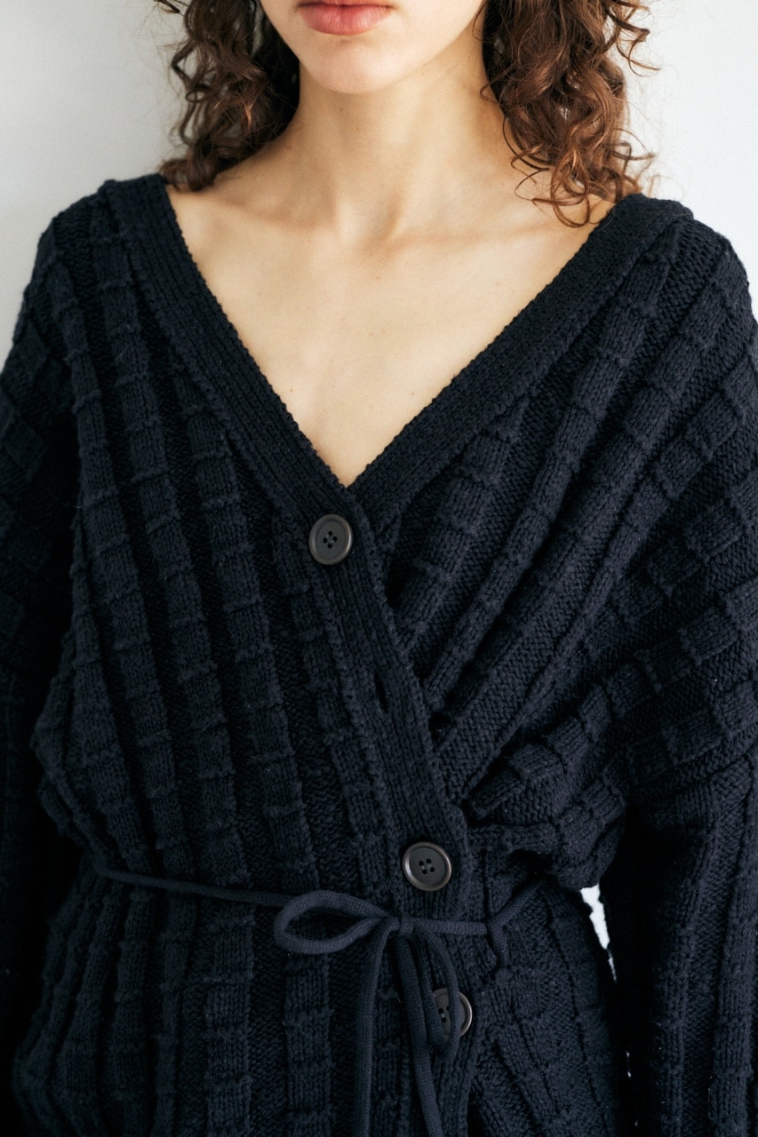 WOOL PUFF SLEEVE カーディガン|MOUSSY(マウジー)の通販｜アイルミネ