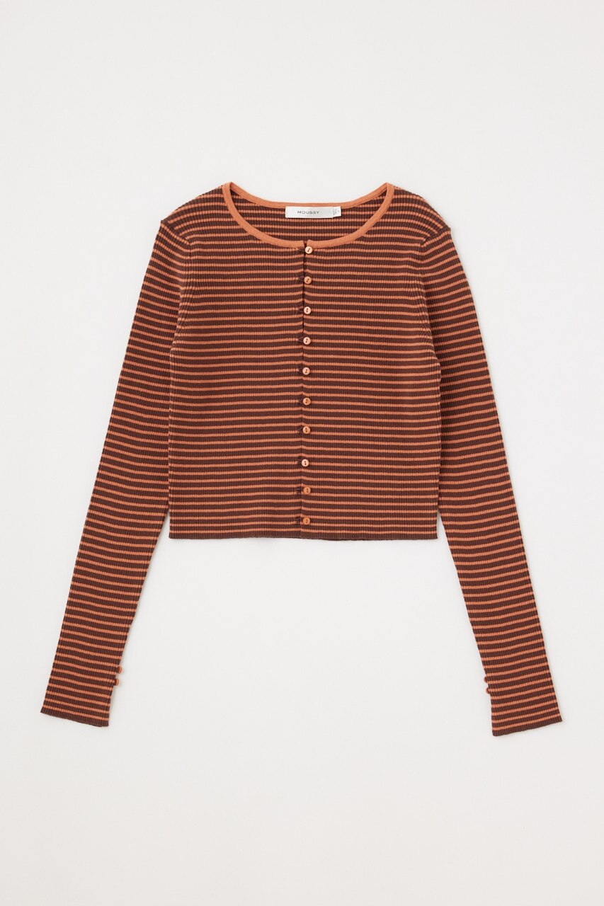 LOOP BUTTON KNIT カーディガン|MOUSSY(マウジー)の通販｜アイルミネ