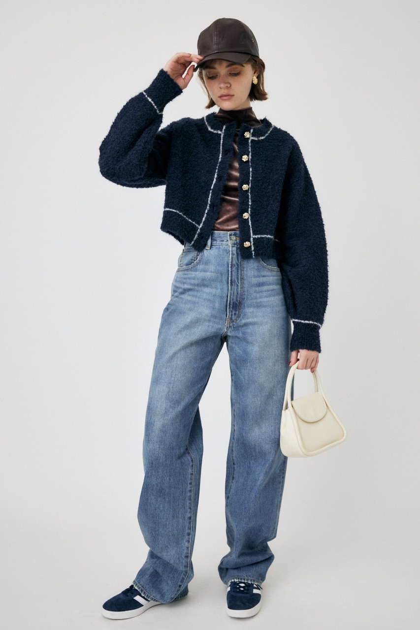 HW COATED LOOSE STRAIGHT|MOUSSY(マウジー)の通販｜アイルミネ