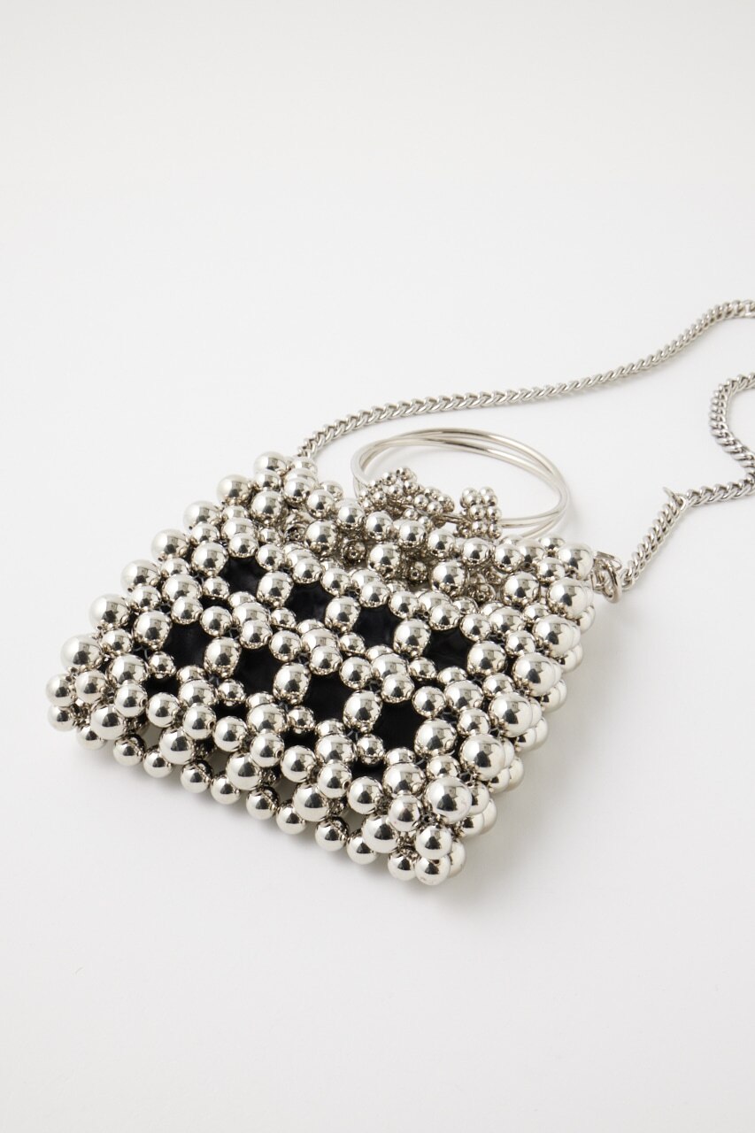 SILVER BEADED MINI バッグ|MOUSSY(マウジー)の通販｜アイルミネ