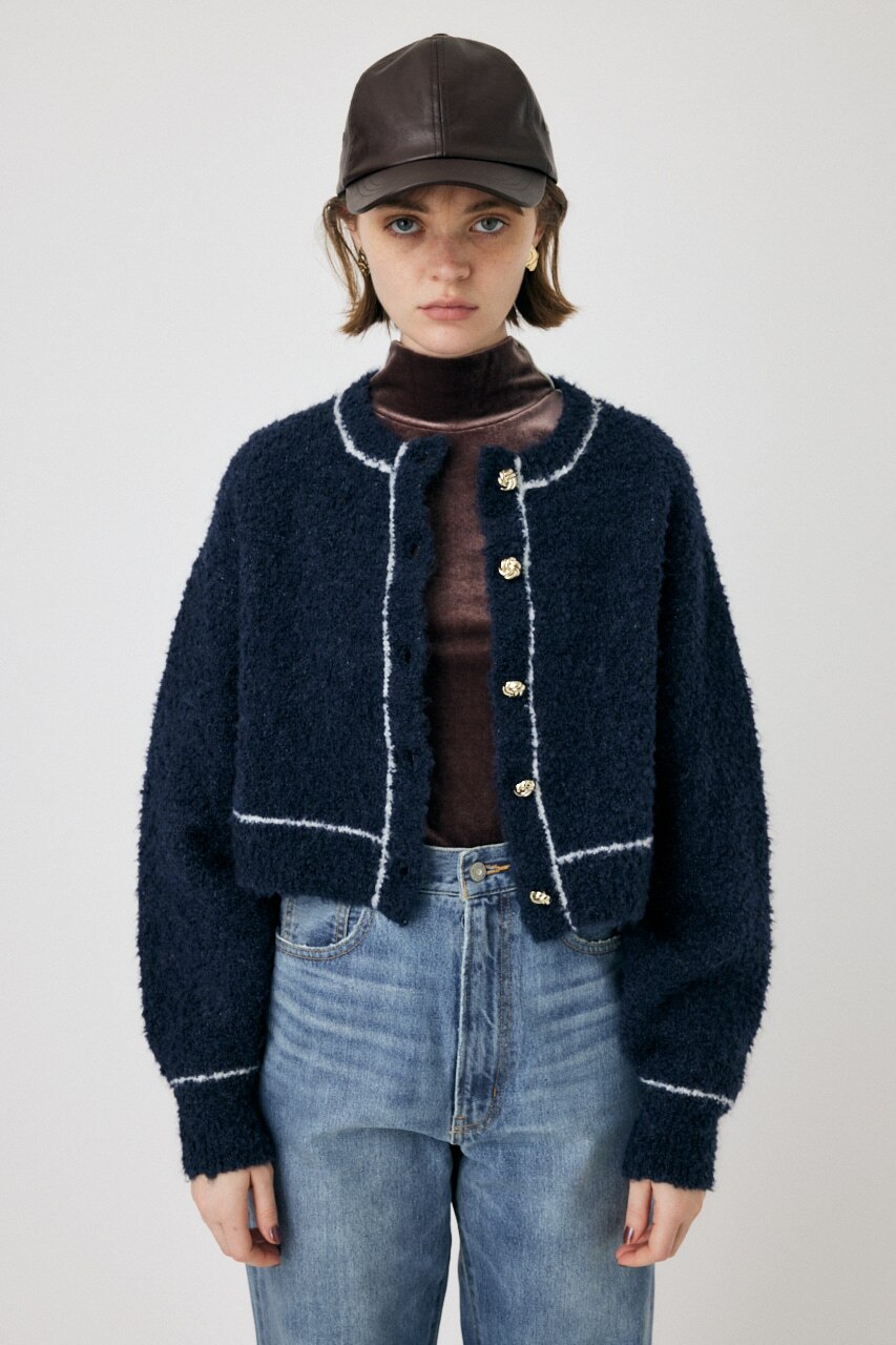 VN BALOON SLEEVE RIB トップス|MOUSSY(マウジー)の通販｜アイルミネ