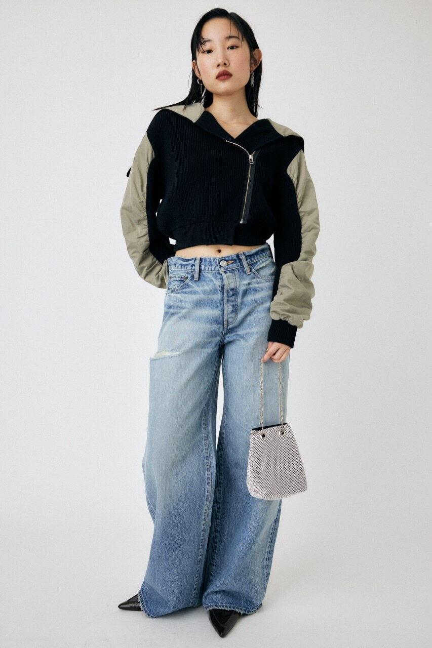 MIDRISE BAGGY|MOUSSY(マウジー)の通販｜アイルミネ